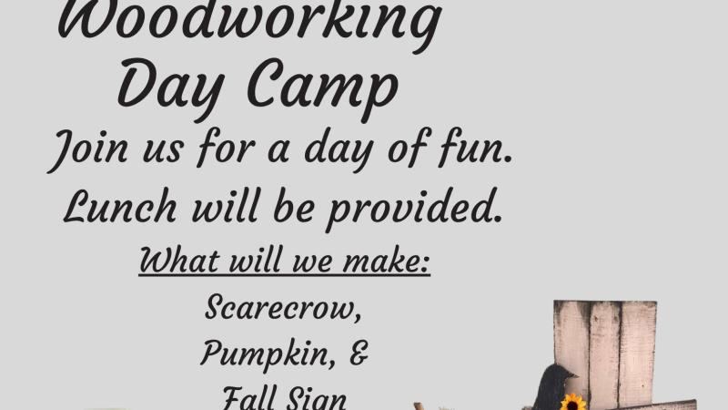 Woodworking Day Camp
